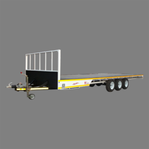Pine Oil3500kg GVM Triple Axle Flatbed Trailer – 8.0mm x 2.4m (Model FC3)