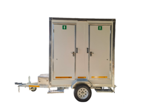 MED DOUBLE VIP TOILET – Unbraked Toilet Trailer