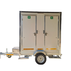 MED DOUBLE VIP TOILET – Unbraked Toilet Trailer