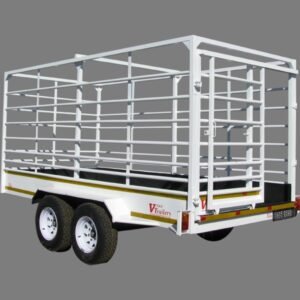 2300kg GVM Double Axle Cattle Trailer – 4.0m x 1.8m (Model SB19)